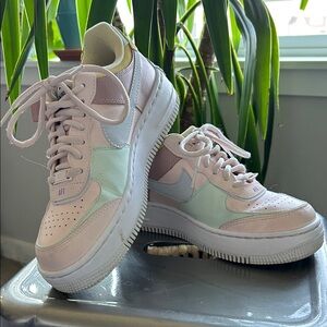 Nike AF1 pastel sneakers